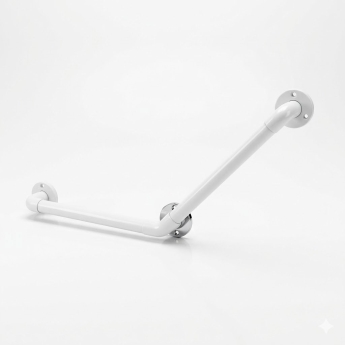 AKW 1400 Series 135 Degree Angled Grab Rail 450mm Length | Product Image