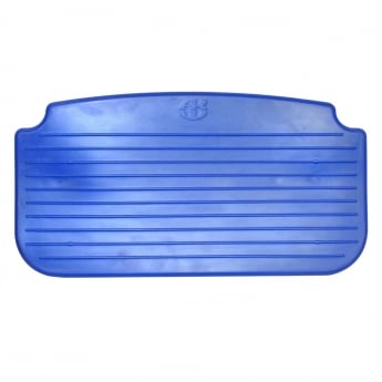 AKW 4000 Series Larger Extra Fold Up Shower Seat 660mm Wide - Blue Padded