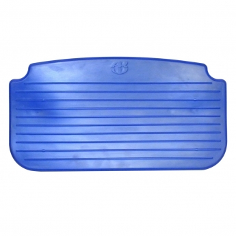 AKW 4000 Series Larger Extra Fold Up Shower Seat 660mm Wide - Blue Padded | Product Image