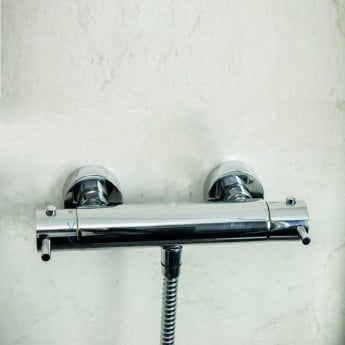AKW Arka TMV2 Cool Touch Bar Mixer Shower with Shower Kit
