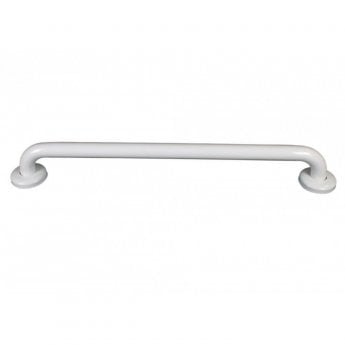 AKW Epoxy Coated Stainless Steel Grab Rail 600mm Length - White