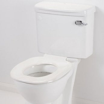 AKW White Ergonomic Toilet Seat excluding Cover