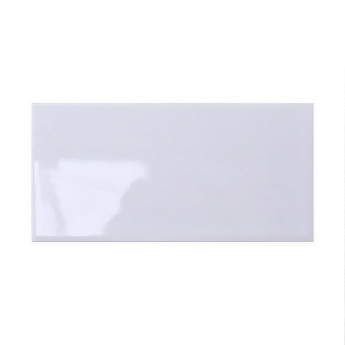 AKW Flat Coloured Tiles 600mm x 300mm - Gloss Plain White (Box of 10) | Product Image