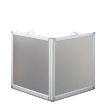 AKW Freeway 2 Panel Portable Shower Screen 750mm x 750mm 900mm High