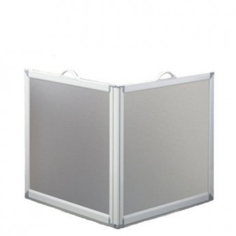 AKW Freeway 2 Panel Portable Shower Screen 1000mm x 1000mm 900mm High
