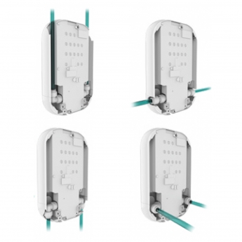 AKW iSure Standard Electric Shower with 600mm Chrome Riser Rail Kit