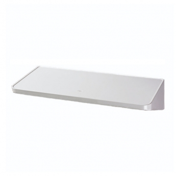AKW Small Polypropylene Shelf 215mm Wide - White