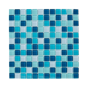 AKW Mosaic Border Tile 300mm x 300mm - Blue | Product Image