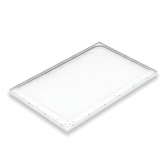 AKW Mullen Rectangular Shower Tray with Gravity Waste 1300mm x 820mm - Right Handed