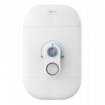 AKW SmartCare Lever White Electric Shower Care Kit | Product Image