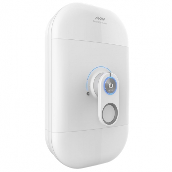 AKW SmartCare Lever White Electric Shower Care Kit | Product Image