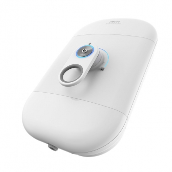 AKW SmartCare Lever White Electric Shower Care Kit | Product Image