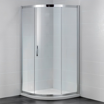 April Identiti 1-Door Quadrant Shower Enclosure - 8mm Glass