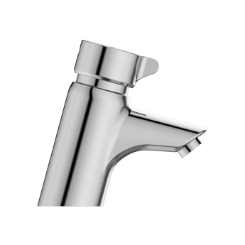 Armitage Shanks Avon 21 Push Button Self Closing Basin Mixer Tap - Chrome | Product Image