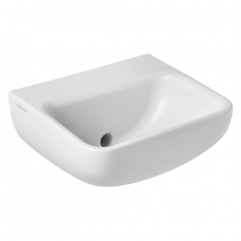 Armitage Shanks Contour 21 Plus Wall Hung Basin 400mm Wide - 0 Tap Hole