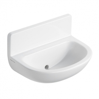 Armitage Shanks Contour 21 Upstand Basin with Back Outlet 500mm Wide - 0 Tap Hole