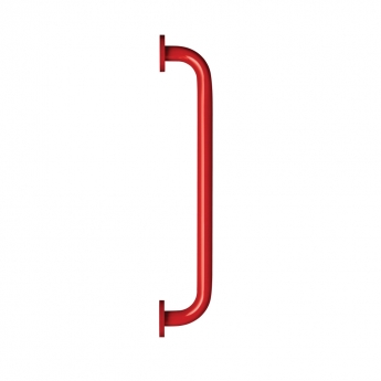 Armitage Shanks Contour 21 Straight Grab Rail 600mm Length - Red