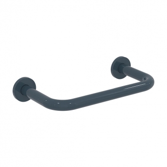 Armitage Shanks Contour 21 Rest Grab Rail for Support Cushion 400mm Length - Charcoal