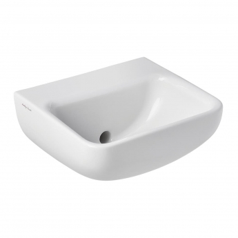 Armitage Shanks Contour 21 Plus Wall Hung Basin 400mm Wide - 0 Tap Hole