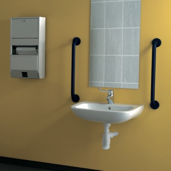 Armitage Shanks Contour 21 Single Lever Thermostatic Basin Mixer Tap with Copper Tail | Product Image