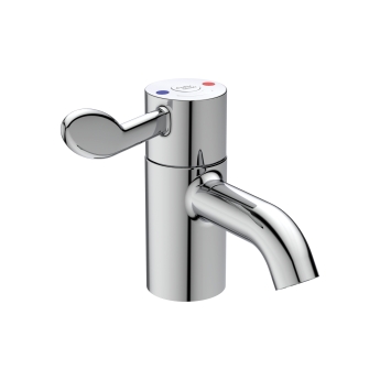 Armitage Shanks Contour 21 Plus Thermostatic Basin Mixer Tap with Flexible Tails - Chrome | Product Image