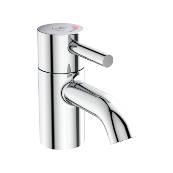 Armitage Shanks Contour 21 Plus Outline Thermostatic Basin Mixer Tap with Flexible Tails - Chrome | Product Image