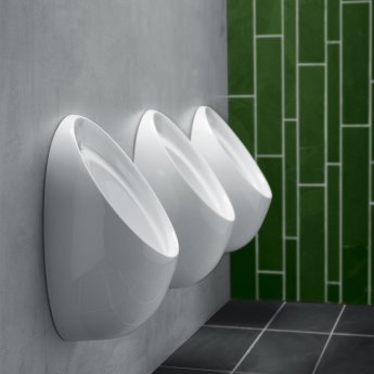 Armitage Shanks Contour HygeniQ Waterless Rimless Urinal Bowl 670mm High - White