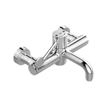 Armitage Shanks Markwik 21 Plus Thermostatic Panel Mounted Basin Mixer with Lever Detachable Spout | Product Image