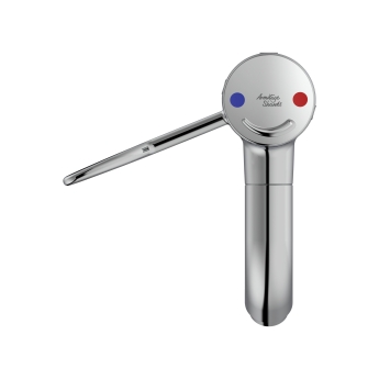 Armitage Shanks Markwik 21 Plus Thermostatic Basin Mixer Tap with Copper Tails - Chrome | Product Image