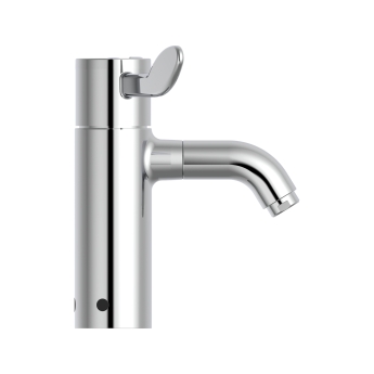 Armitage Shanks Markwik 21 Plus Thermostatic Basin Mixer Tap with Copper Tails - Chrome | Product Image