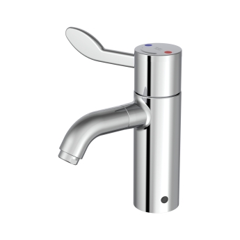 Armitage Shanks Markwik 21 Plus Thermostatic Basin Mixer Tap with Copper Tails - Chrome | Product Image