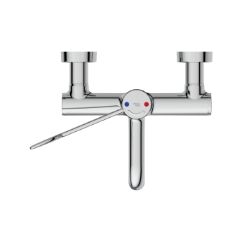 Armitage Shanks Markwik 21 Plus Thermostatic Panel Mounted Basin Mixer Tap with Lever Fixed Spout | Product Image