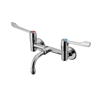 Armitage Shanks Markwik Wall Mounted Mixer With Single Flow Nozzle - Chrome | Product Image