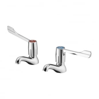 Armitage Shanks Markwik Kitchen Sink Pillar Taps - Chrome