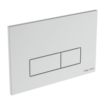 Armitage Shanks Oleas M2 Dual Flush Plate - Chrome | Product Image
