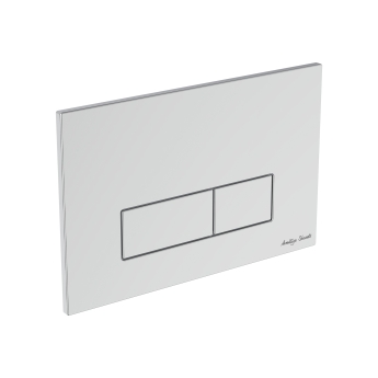 Armitage Shanks Oleas P2 Pneumatic Dual Flush Plate - Chrome | Product Image