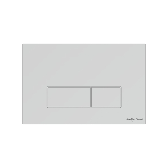 Armitage Shanks Oleas P2 Pneumatic Dual Flush Plate - Chrome | Product Image