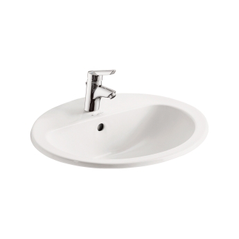 Armitage Shanks Orbit 21 Countertop Basin with Overflow 550mm Wide - 1 Tap Hole | Product Image