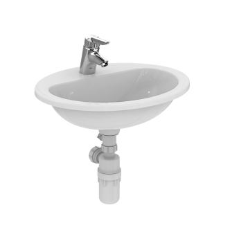 Armitage Shanks Orbit 21 Countertop Basin without Overflow 550mm Wide - 1 Tap Hole | Product Image