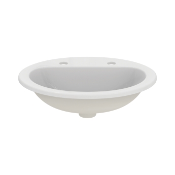 Armitage Shanks Orbit 21 Countertop Basin without Overflow 550mm Wide - 2 Tap Hole | Product Image