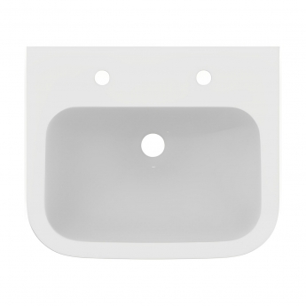 Armitage Shanks Portman 21 Wall Hung Cloakroom Basin No Overflow 500mm Wide - 2 Tap Hole