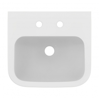 Armitage Shanks Portman 21 Wall Hung Cloakroom Basin with Overflow 400mm Wide - 2 Tap Hole