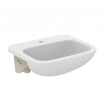 Armitage Shanks Profile 21 Semi Countertop Basin No Overflow 500mm Wide - 1 Tap Hole