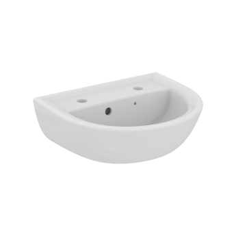 Armitage Shanks Sandringham 21 Wall Hung Basin 450mm Wide - 2 Tap Hole | Product Image