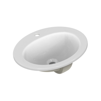 Armitage Shanks Sandringham 21 Inset Countertop Basin 500mm Wide - 1 Tap Hole | Product Image