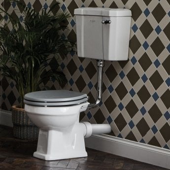 Bayswater Fitzroy Low Level Toilet with Lever Cistern (excluding Seat)
