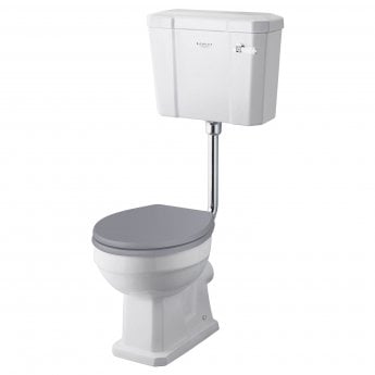Bayswater Fitzroy Low Level Toilet with Lever Cistern (excluding Seat)