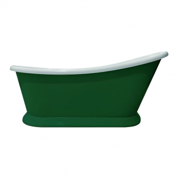 Bayswater Single Ended Freestanding Slipper Bath 1690mm x 740mm - Forest Green