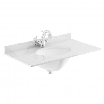 Bayswater Fitzroy Bathroom Suite with Floor Standing Vanity Unit 600mm - 1TH