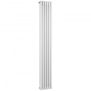 Bayswater Nelson 3-Column Vertical Radiator 1800mm High x 291mm Wide White